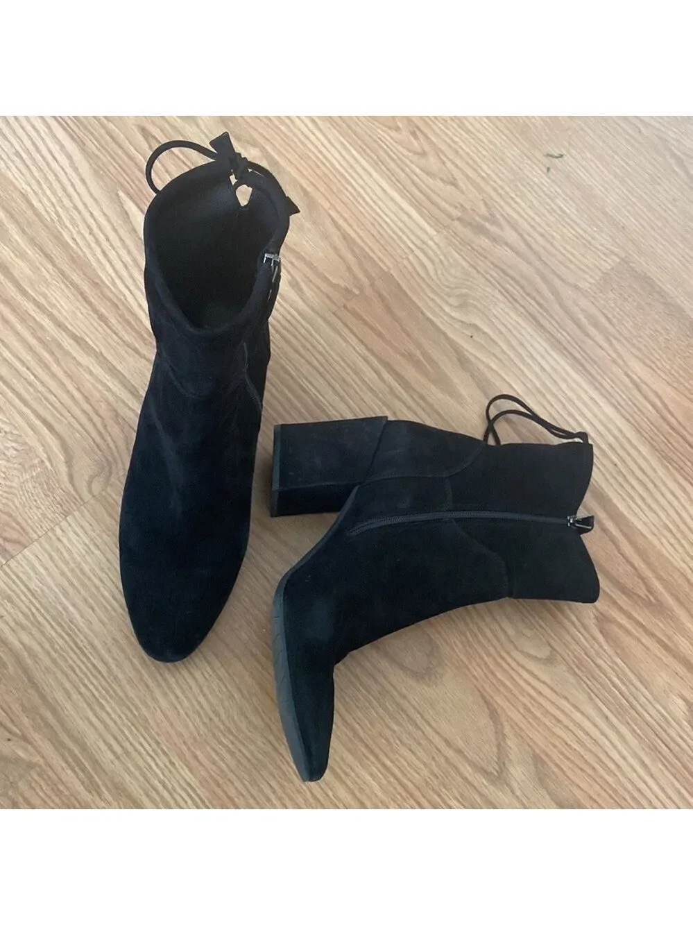 Aquatalia suede boots.